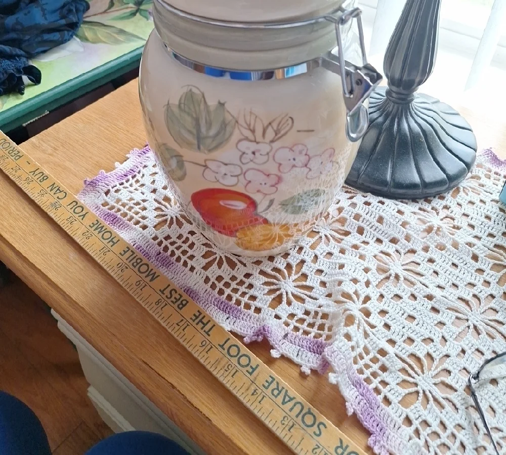 Fruit Design Ceramic Jar